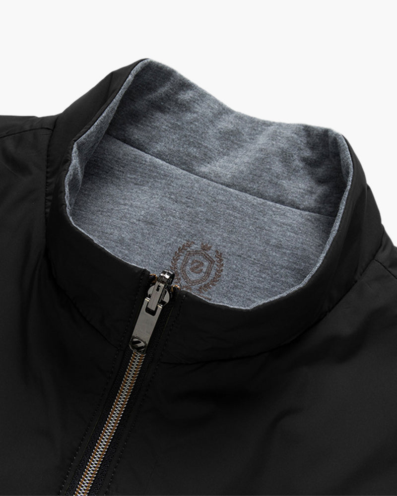 Schlanker Schnitt Fleece-Weste