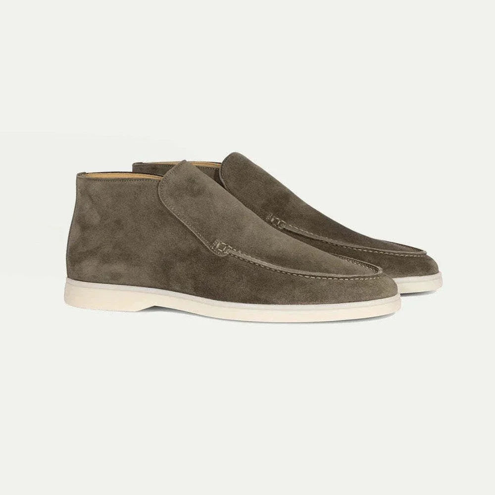 Men's Suede Loafers Classic Style