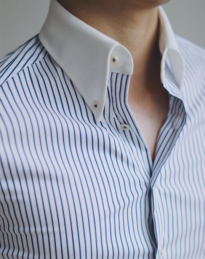 Chemise rayée ajustée Business Slim Fit