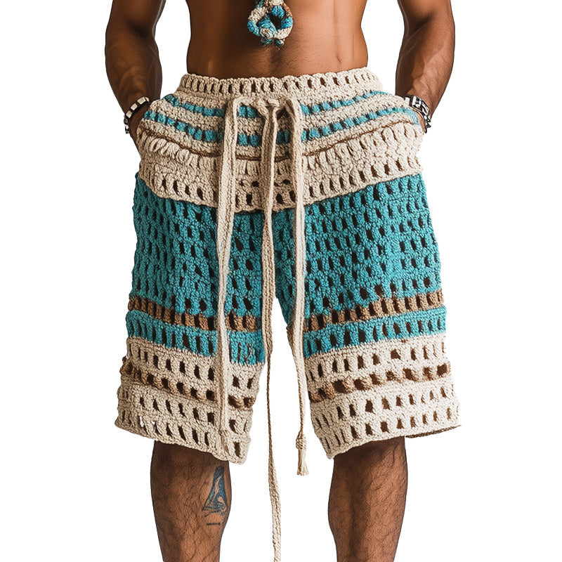 Geflochtene Schnur Club Shorts