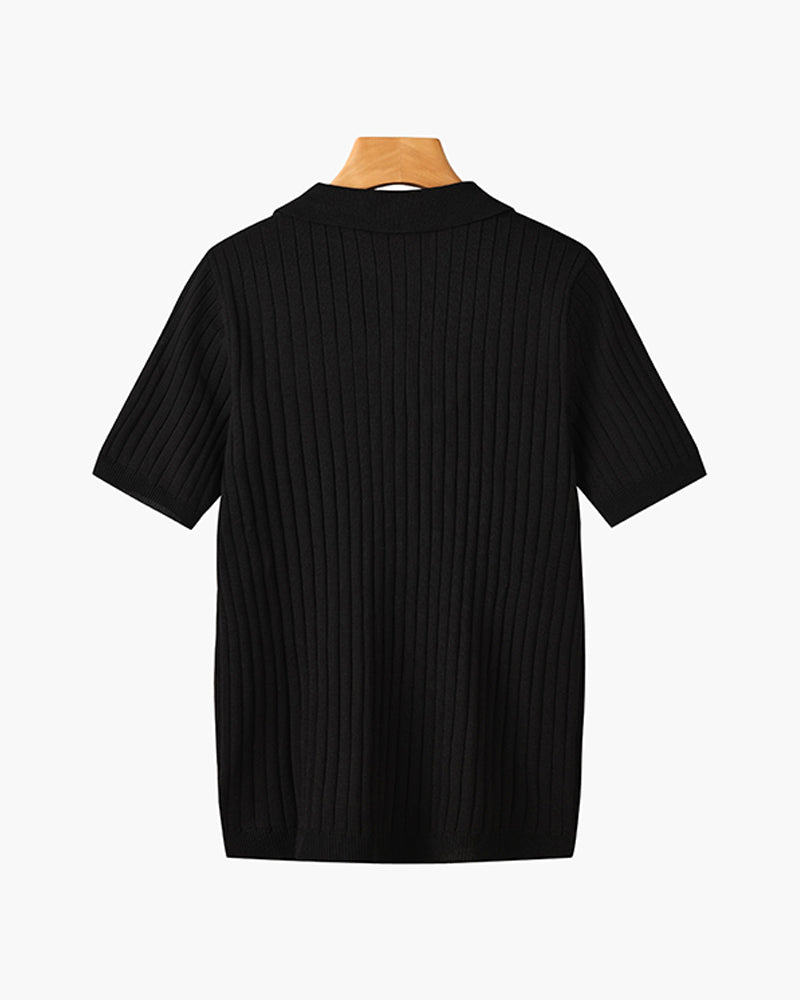 Amalfi Knitted Polo Shirt