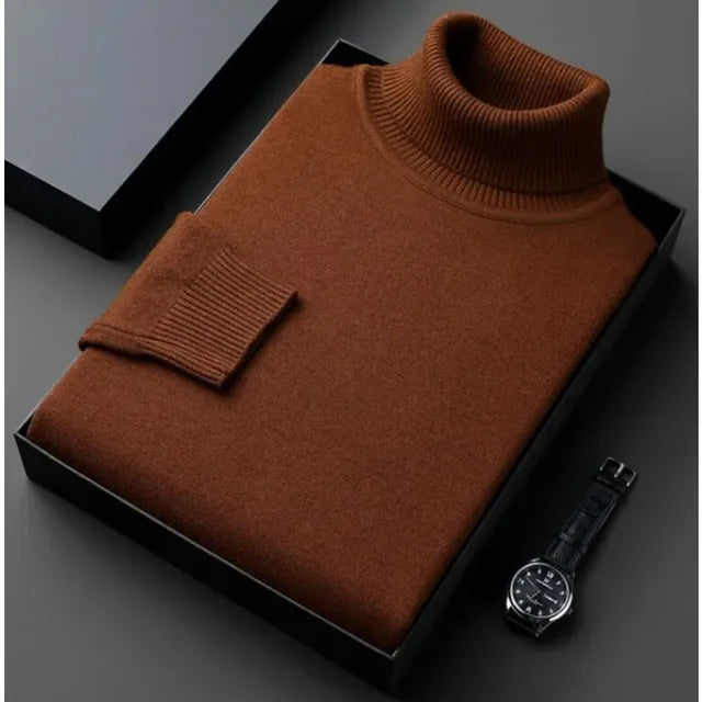 Connaught Cashmere Roll-Neck
