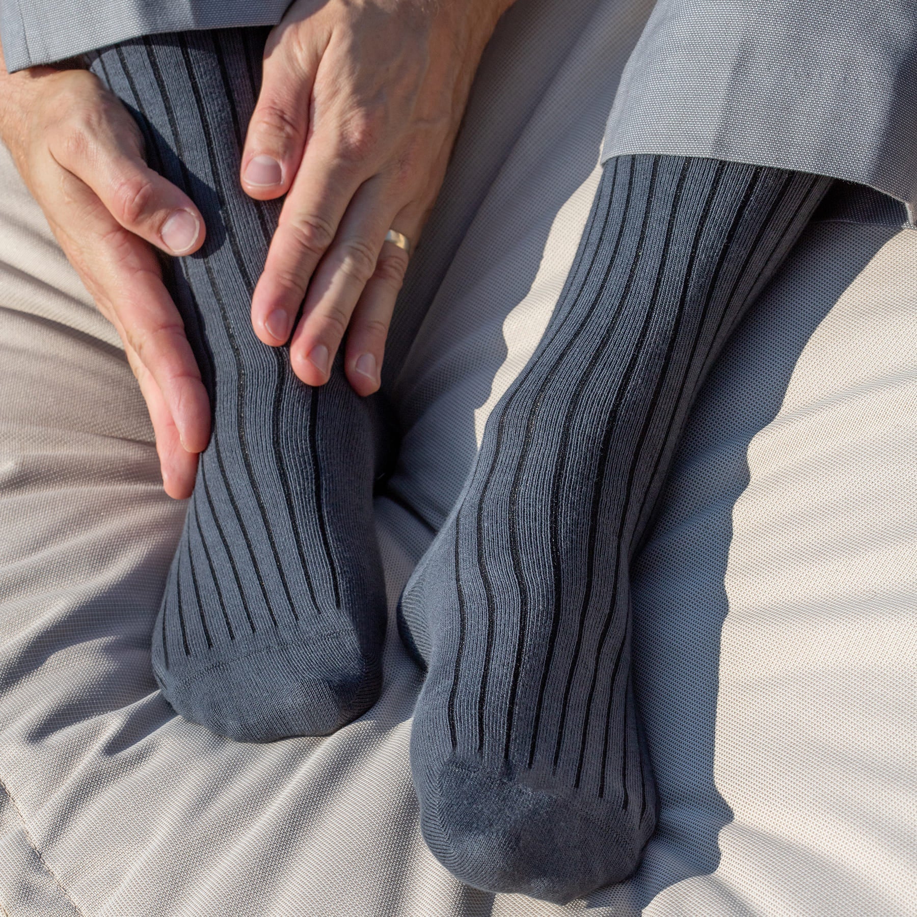 3er-Pack essentielle Herrensocken - Pima-Baumwolle