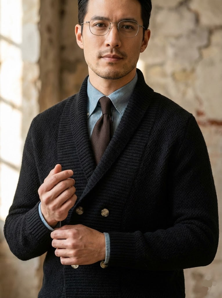 British Elegant Knit Cardigan - Fayymont Co