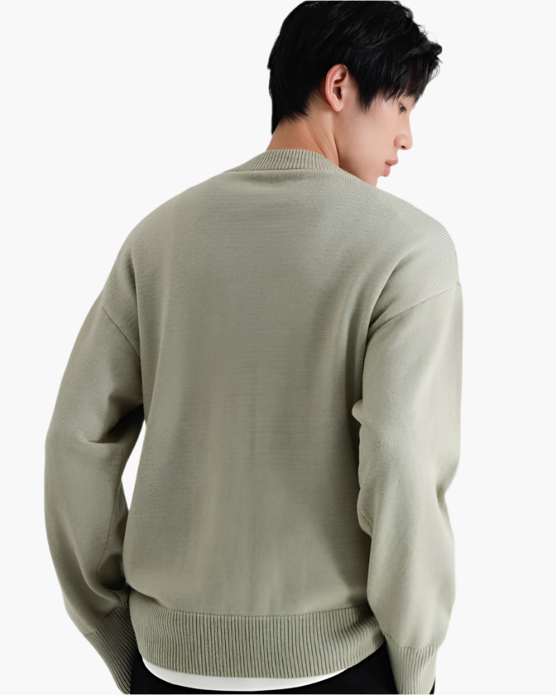 100% Premium Wollrollkragenpullover