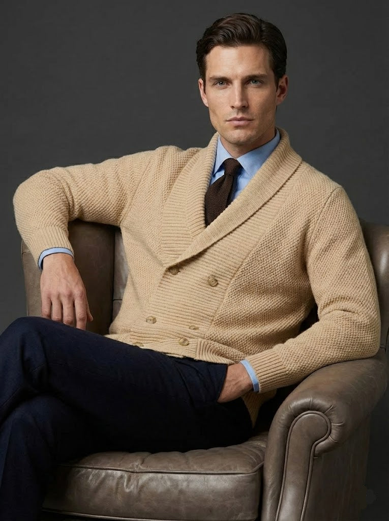 British Elegant Knit Cardigan - Fayymont Co