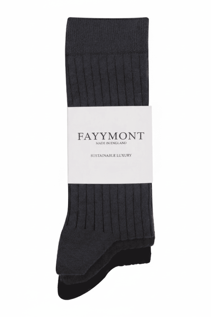 3er-Pack essentielle Herrensocken - Pima-Baumwolle