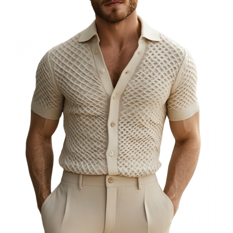 King's Meadow Jacquard Polo