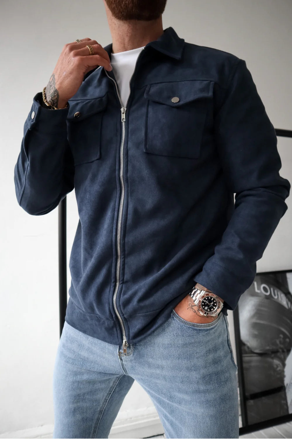 Ascot Suede Jacket
