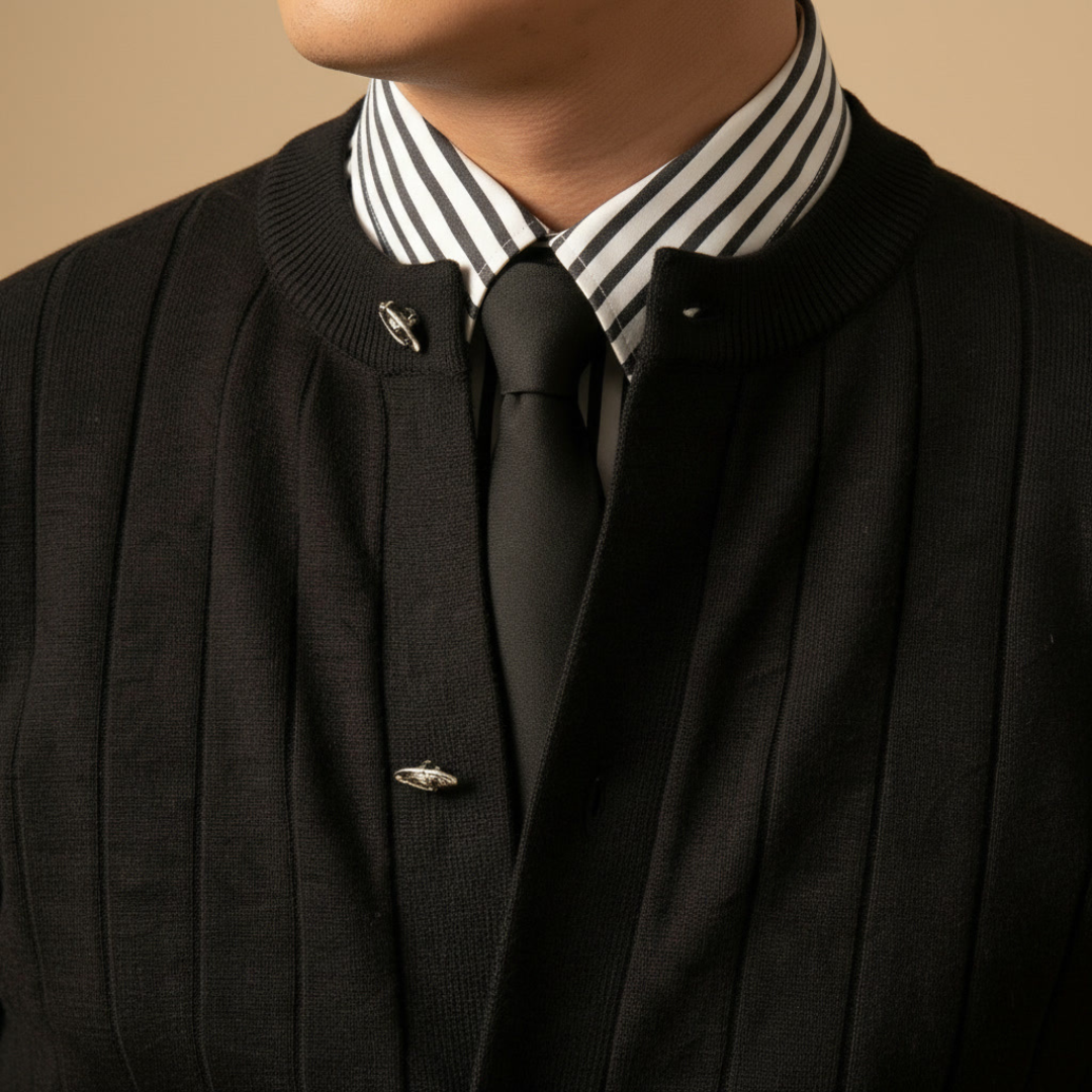 Marc Tizian Striped Cardigan