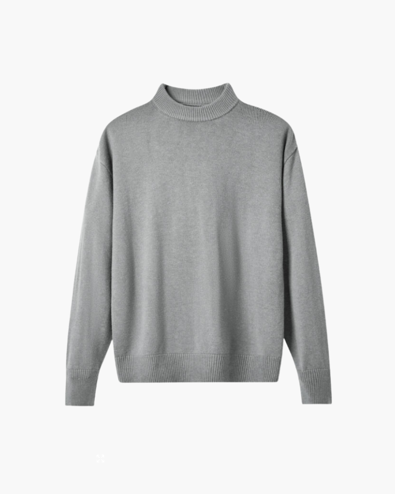 100% Premium Wollrollkragenpullover