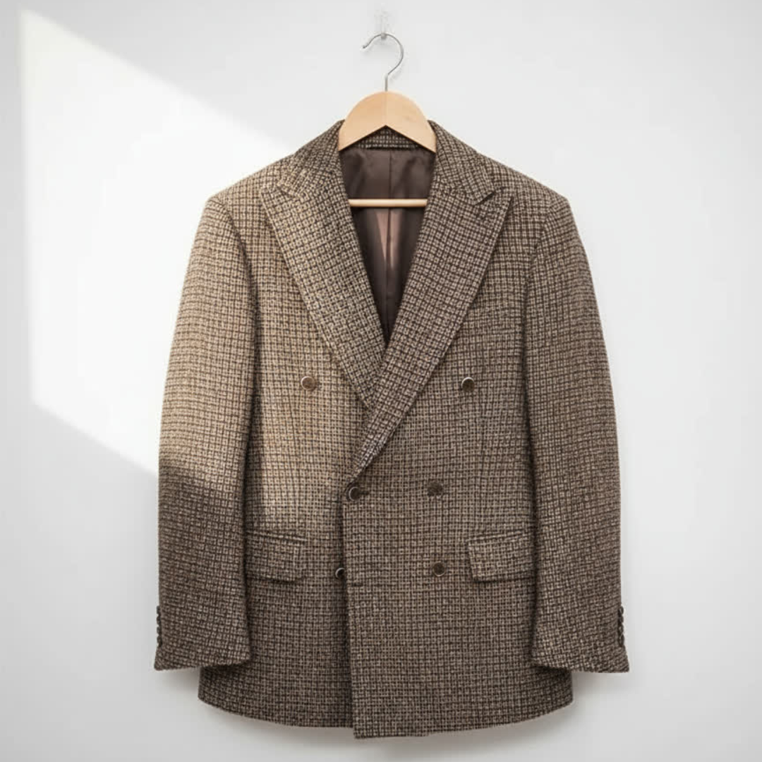 Lorenzzo Matteo Double-Breasted Blazer