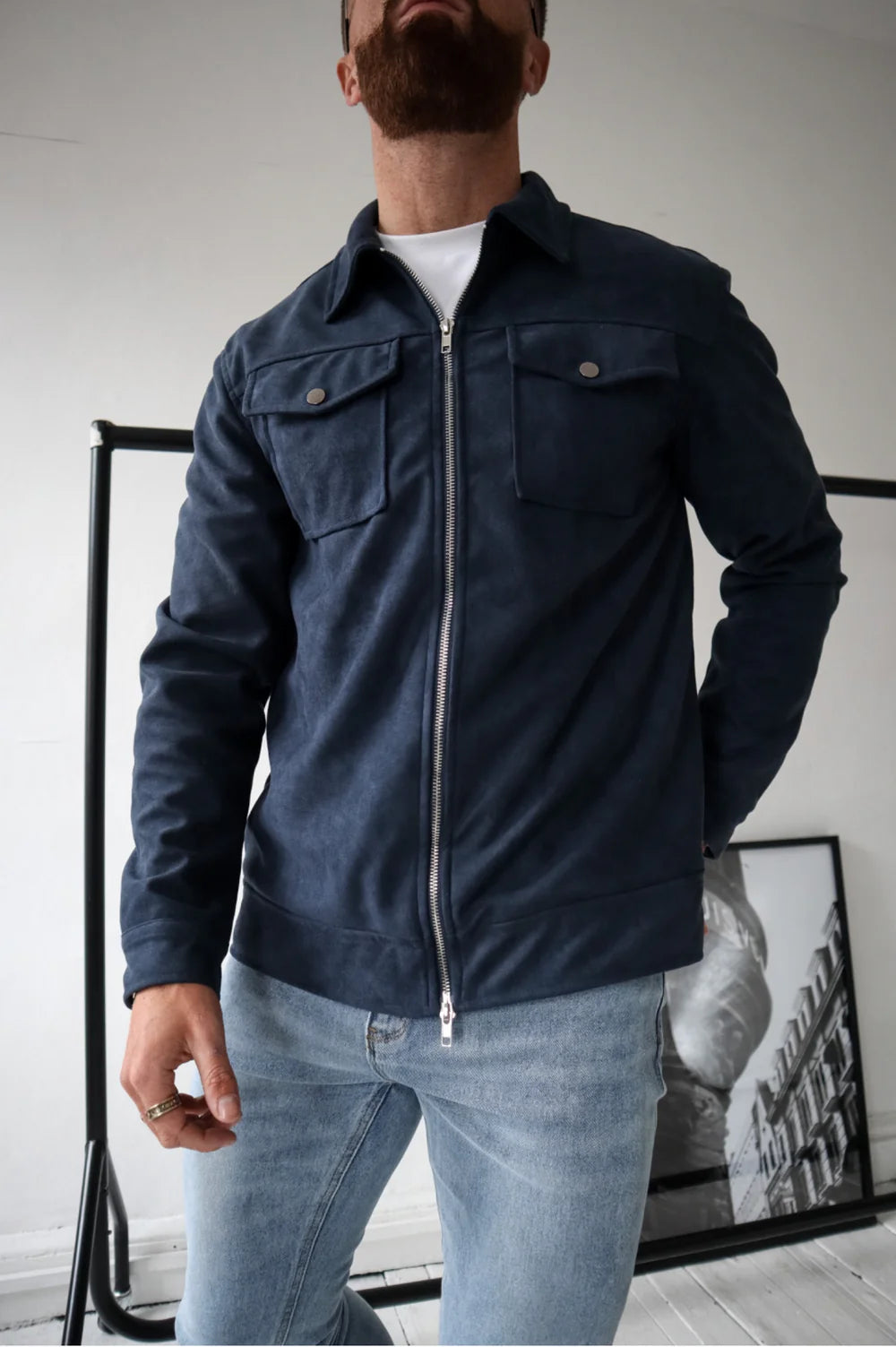 Ascot Suede Jacket