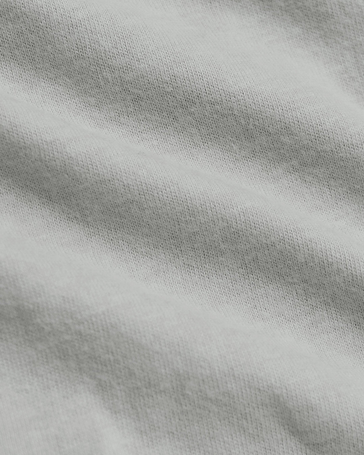 Brera long sleeve henley in Steel Gray — fabric close-up