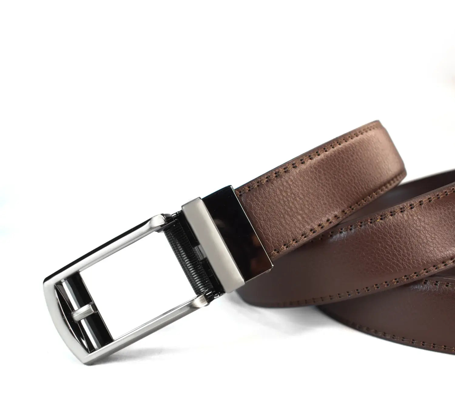 AutoFit Belt™ Executive Elite Gift Set – Self-Locking Buckle + 2 Luxury Straps + Card Holder + Premium Box | 50% Off