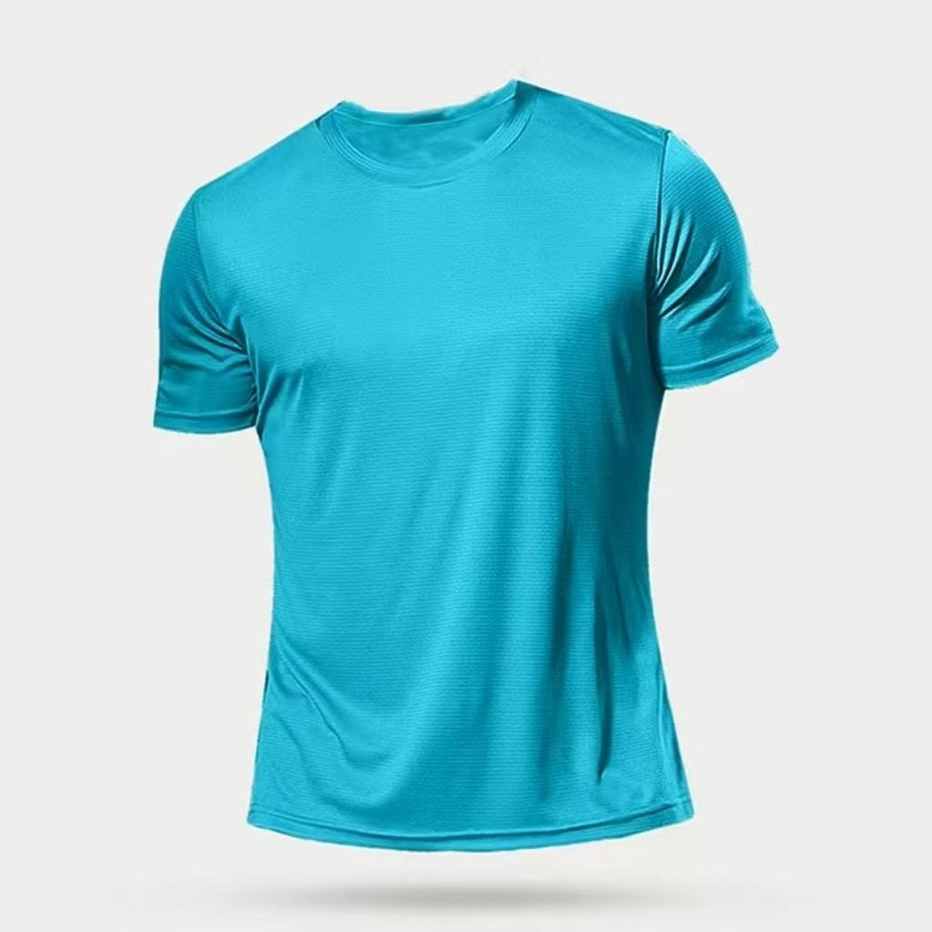 Men's Ultra Comfortable Quick-Dry T-Shirt in Lagoon Blue
