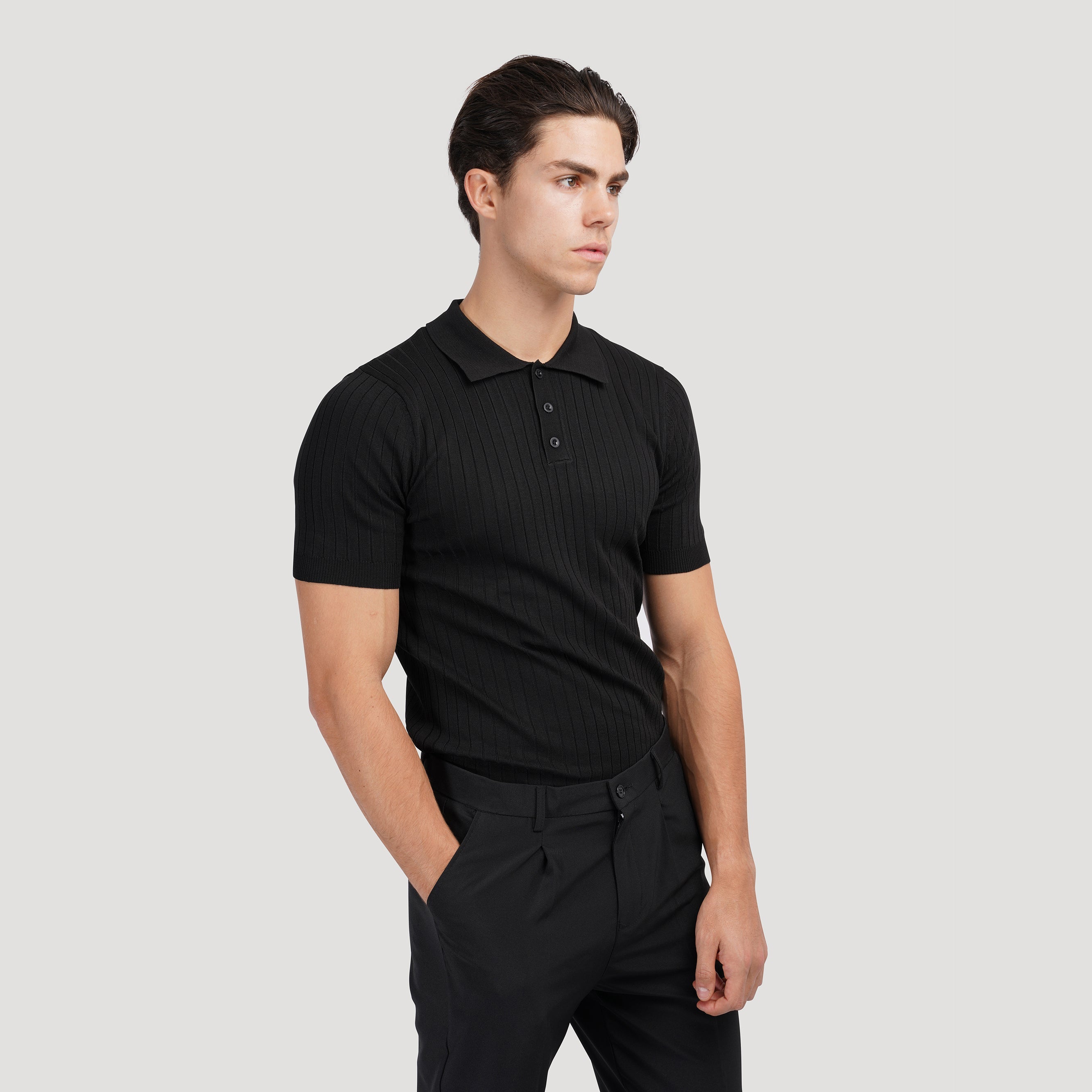 Amalfi Knitted Polo Shirt