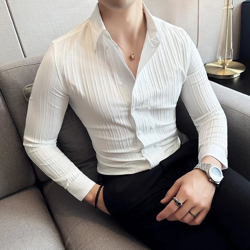 British Double Breasted Shirt