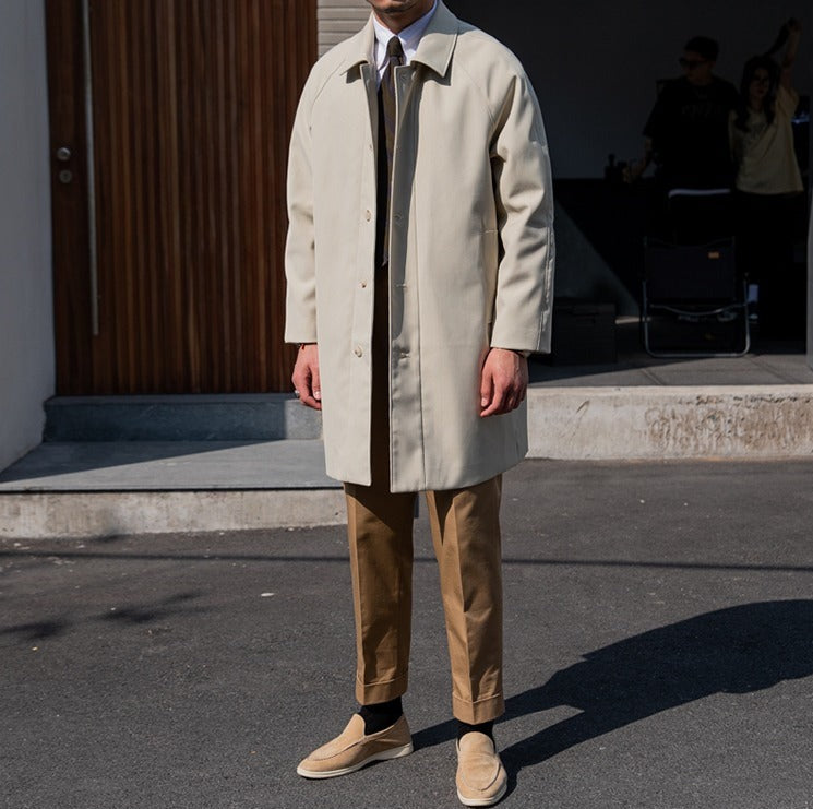 Alltag Leicht-Bügelnder Trenchcoat