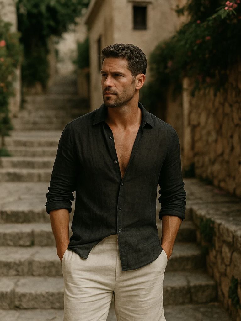 Linen Reverie Summer Shirt - Fayymont Co