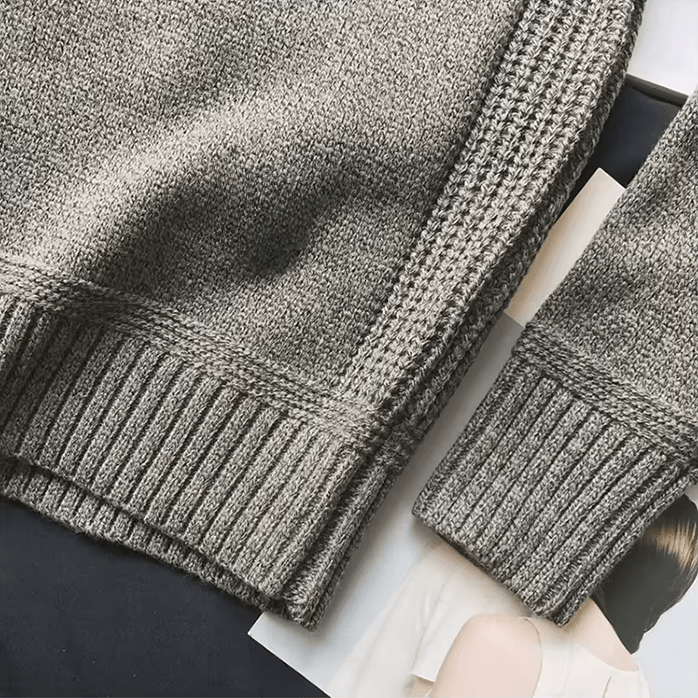 Floyd | Men's Crew Neck Elbow Patch Sweater