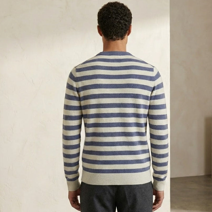 François Blanchet Striped Cashmere Sweater