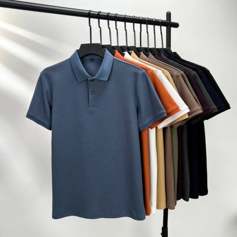 Men's Ultra Comfortable Cotton Polo Shirt — detail 2