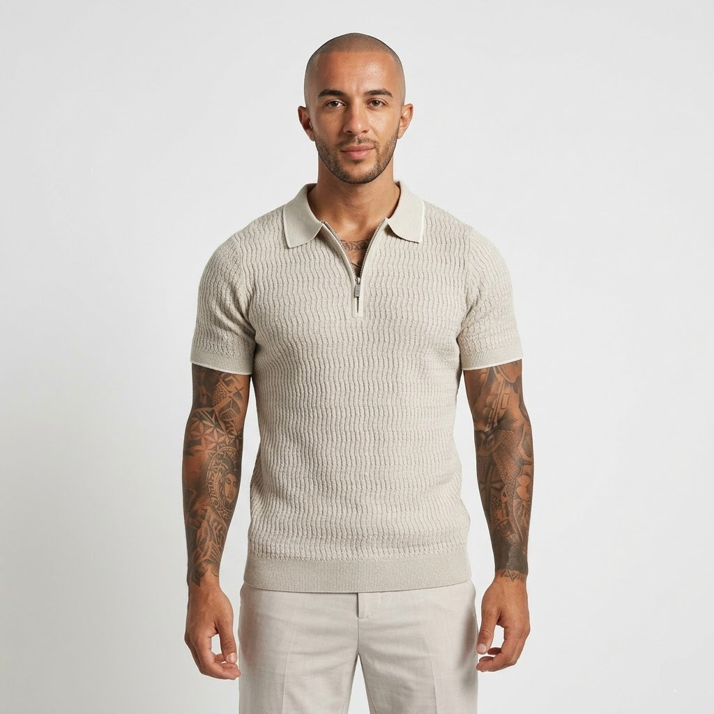 Egyptian Cotton Half-Zip