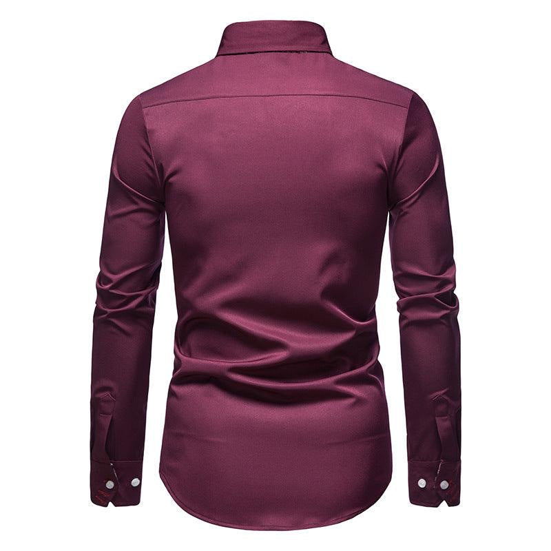 Men's Anti-Crease Dress Shirt
