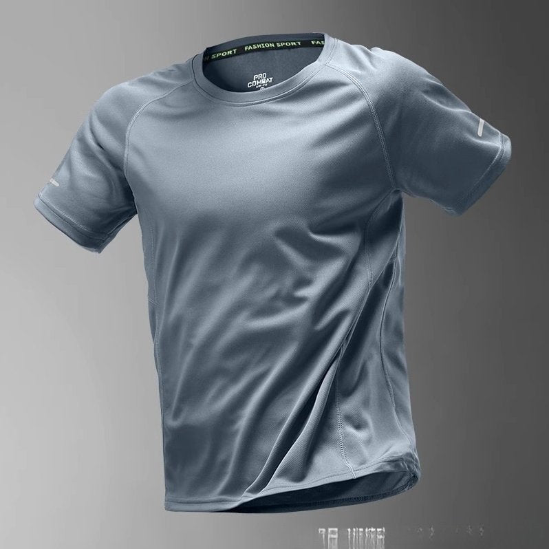 Men's Ultra Comfortable Cooling T-Shirt in Harbour Gray