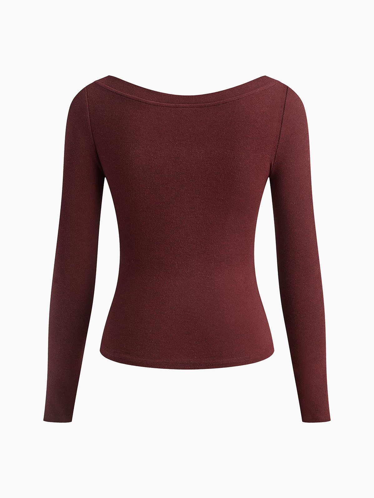 Women's 2 in 1 Long Sleeve Jersey Top — fabric texture