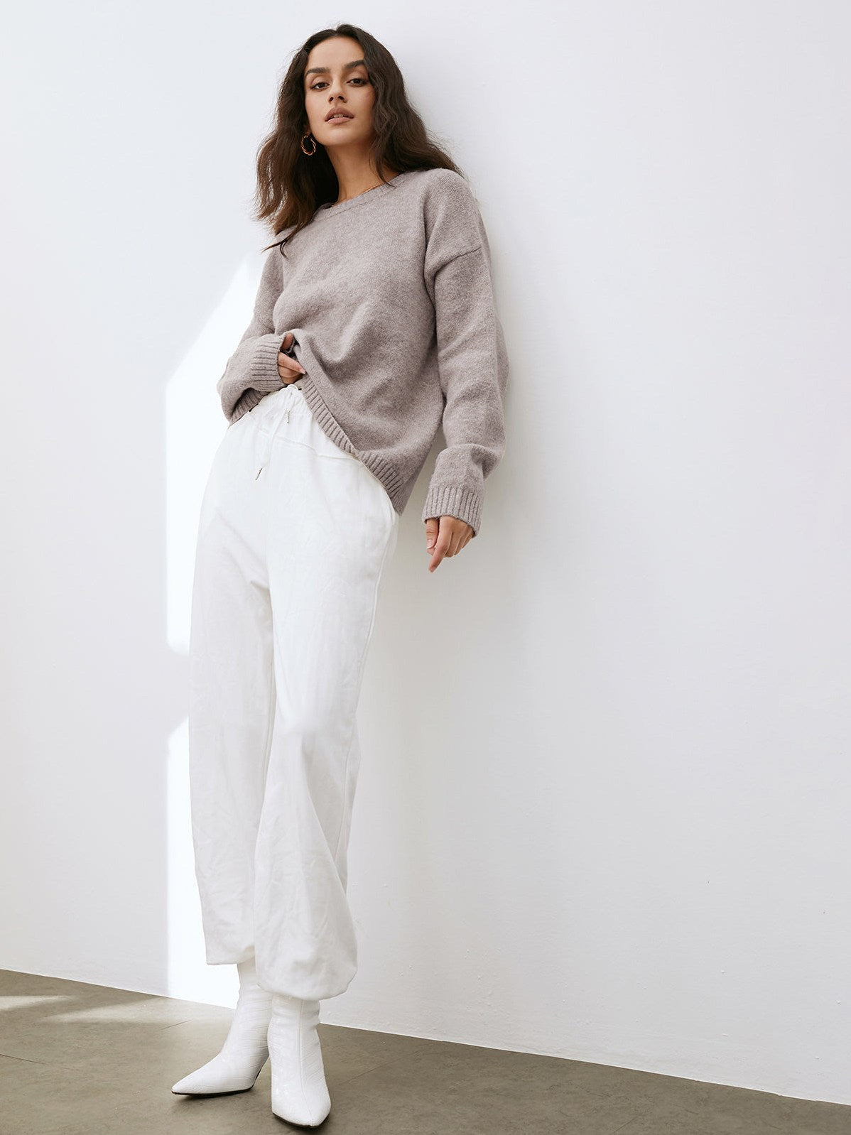 Women's Lightweight Cloud Weather Pullover Sweater — detail