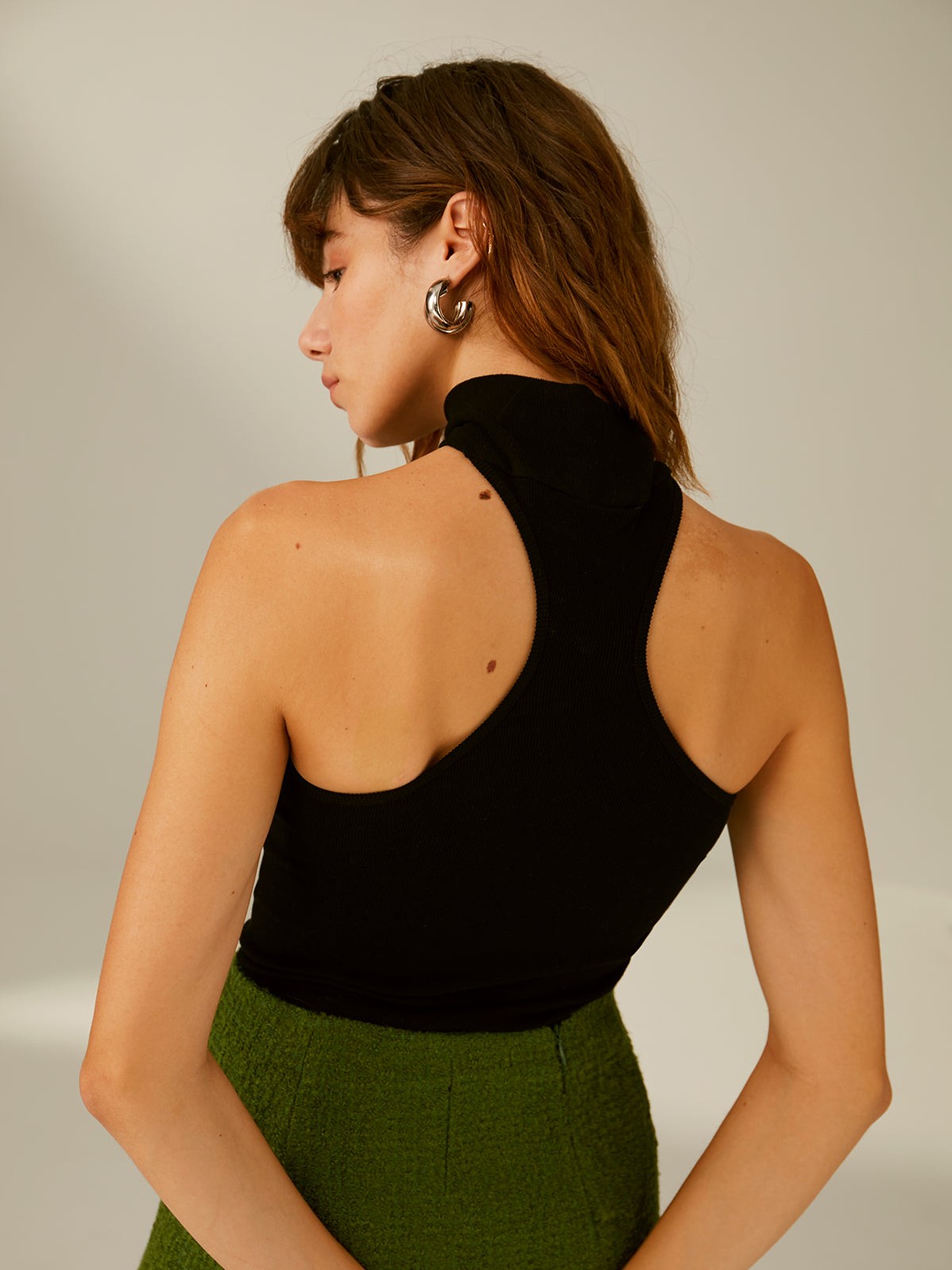 Women's Racerback Halter Top — detail