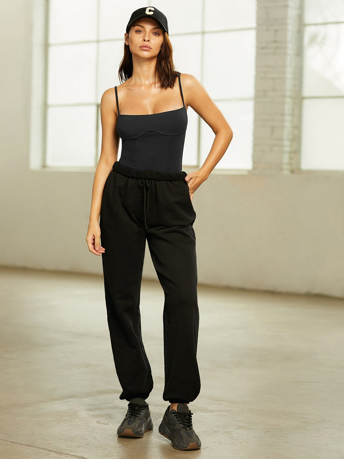 Women's Square Neck Cami Top — styled look