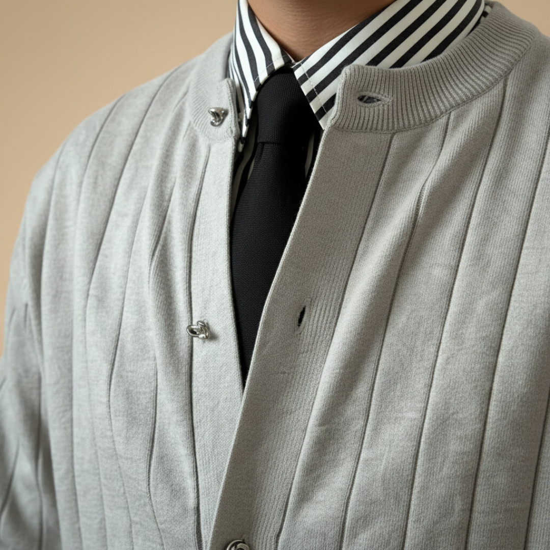 Marc Tizian Striped Cardigan