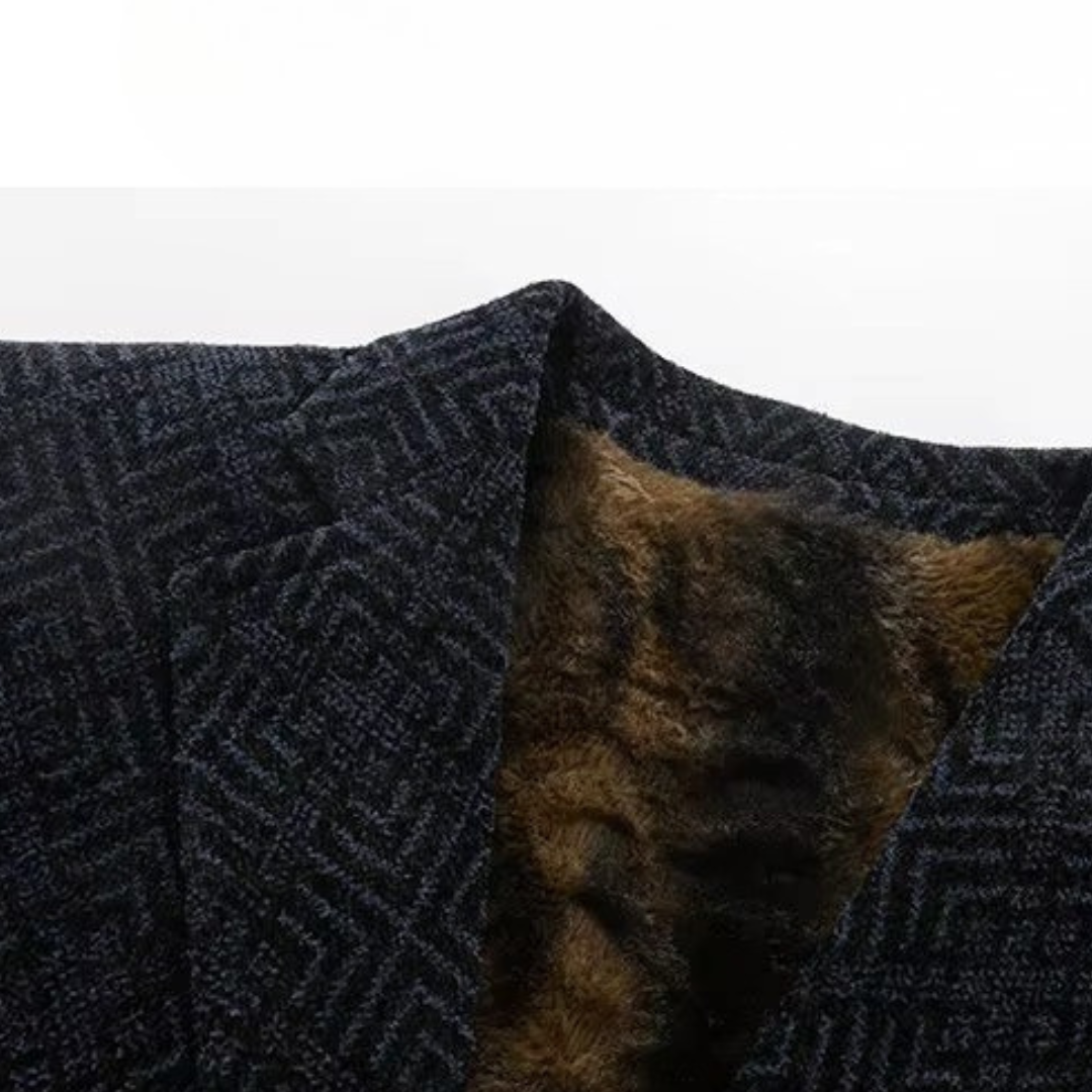 Raffaello Giorgio Herringbone Coat