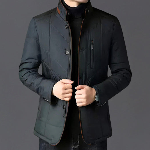 Men’s Quilted Insulated Winter Jacket
