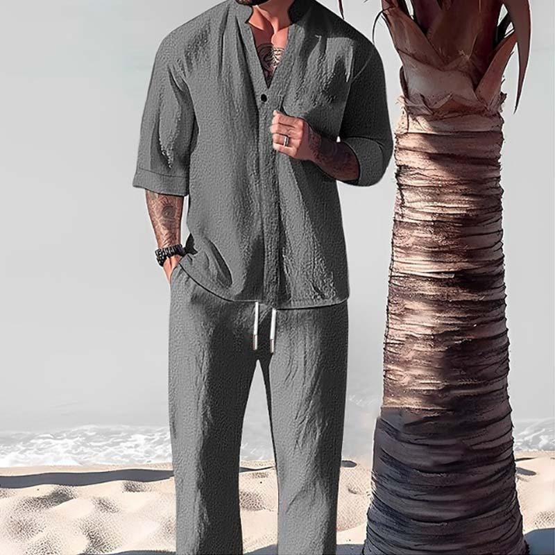 Eton Sommer Ko-Ord — Leinenhemd & Hose