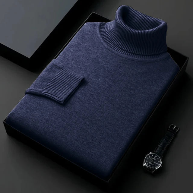 Connaught Cashmere Roll-Neck