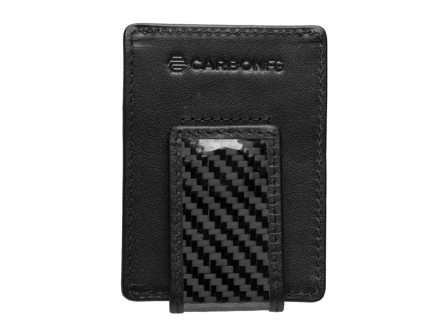 Carbon Forge Monarch Clip – Leder- & Kohlefaser-Brieftasche