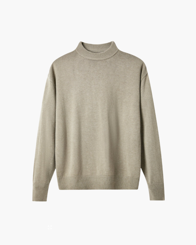 Col roulé en laine 100 % premium