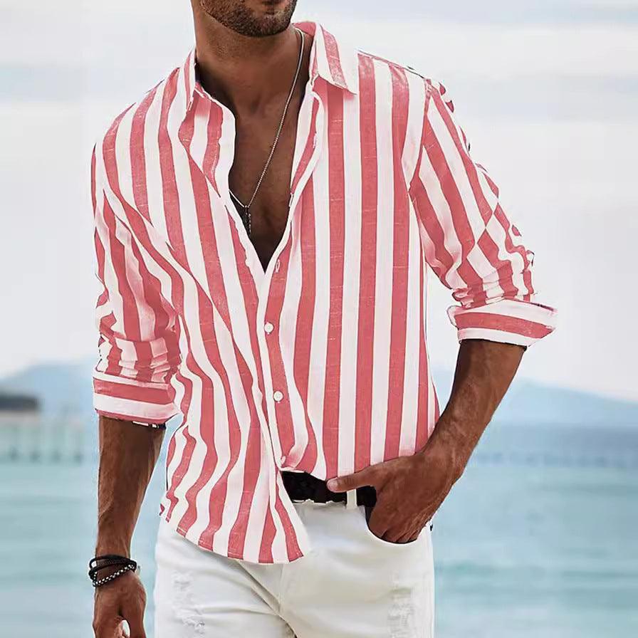 Chemise en mélange de lin Savile – Coupe ajustée