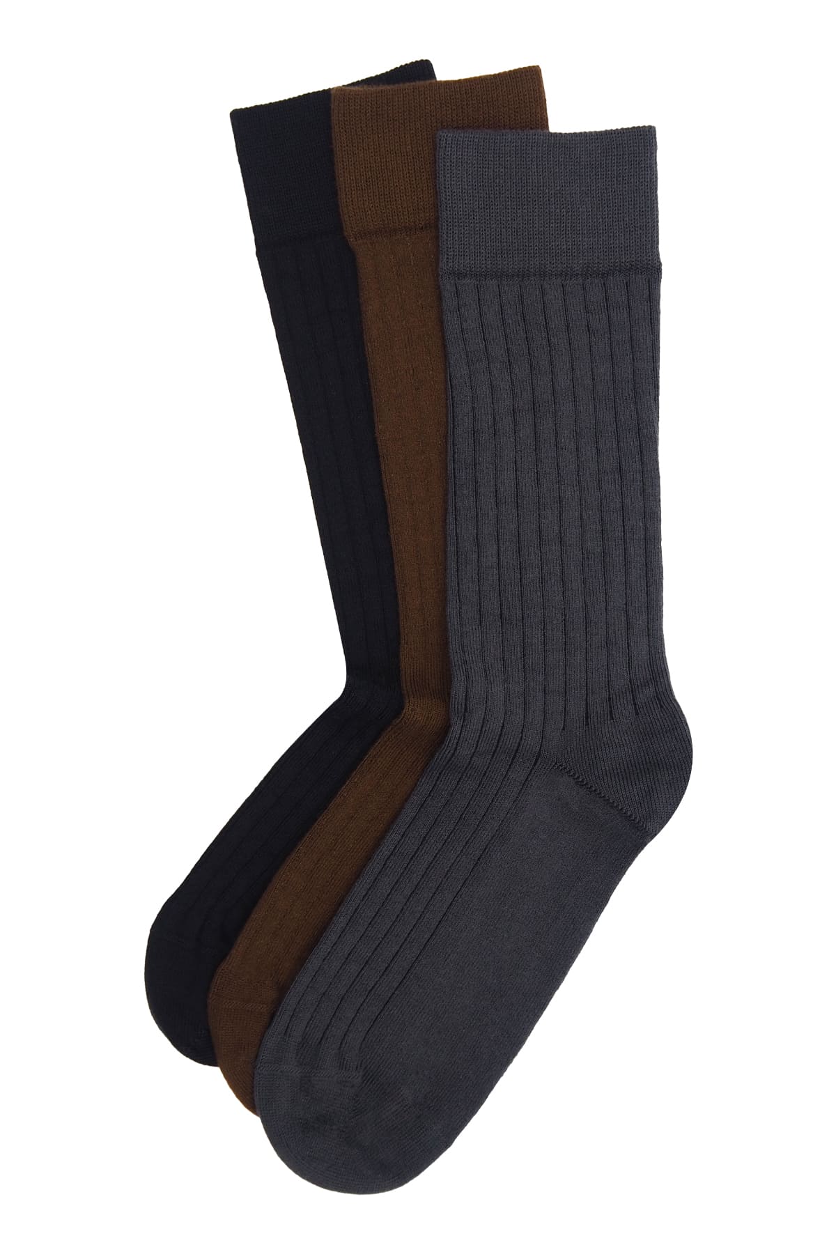 3er-Pack essentielle Herrensocken - Pima-Baumwolle
