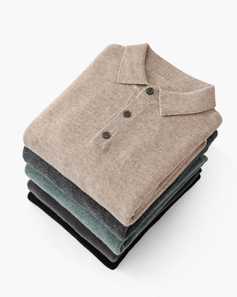 100% Kaschmir Polo