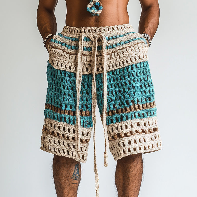 Geflochtene Schnur Club Shorts