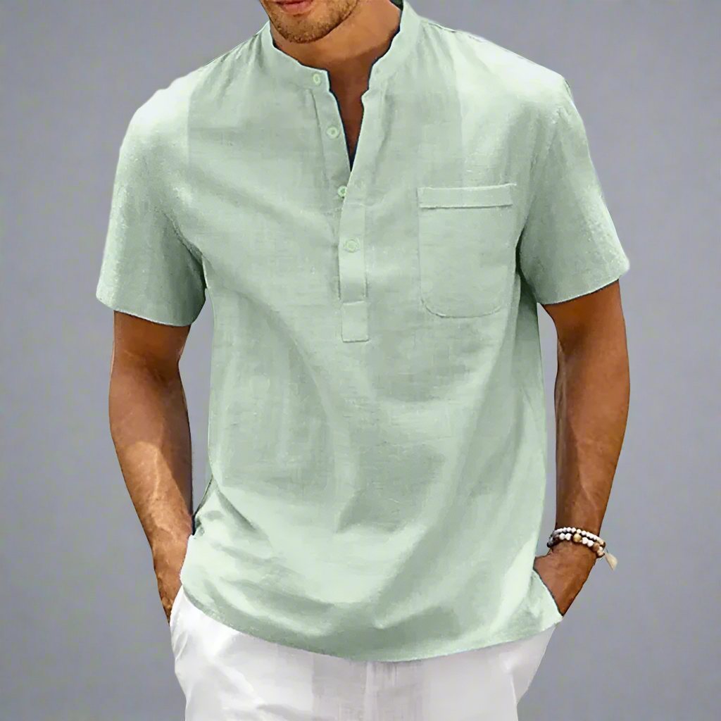 Fayymont | Chemise en lin pur pour homme