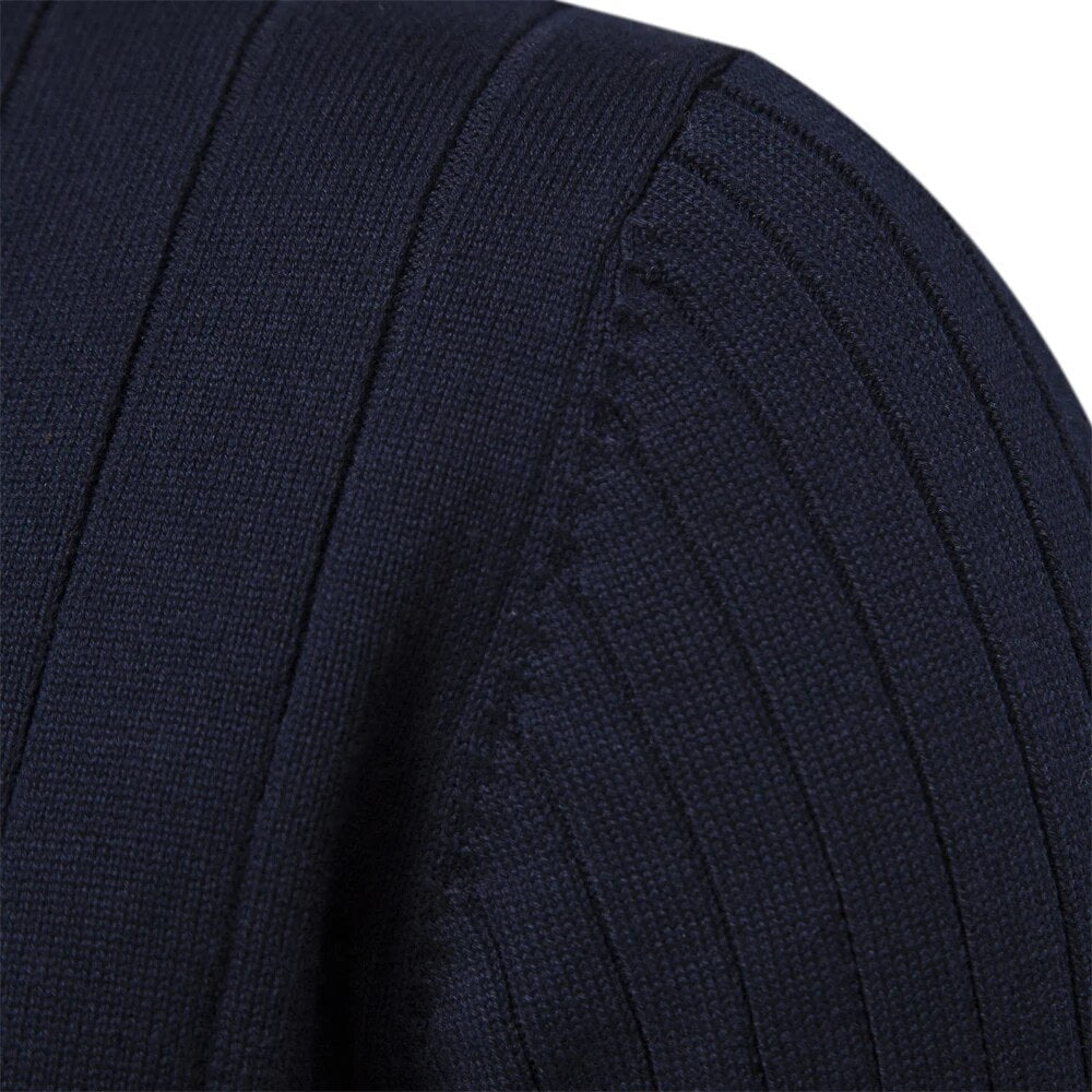 High-Collar Half-Zip
