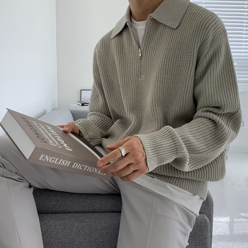 Rhodes Zip-Pullover