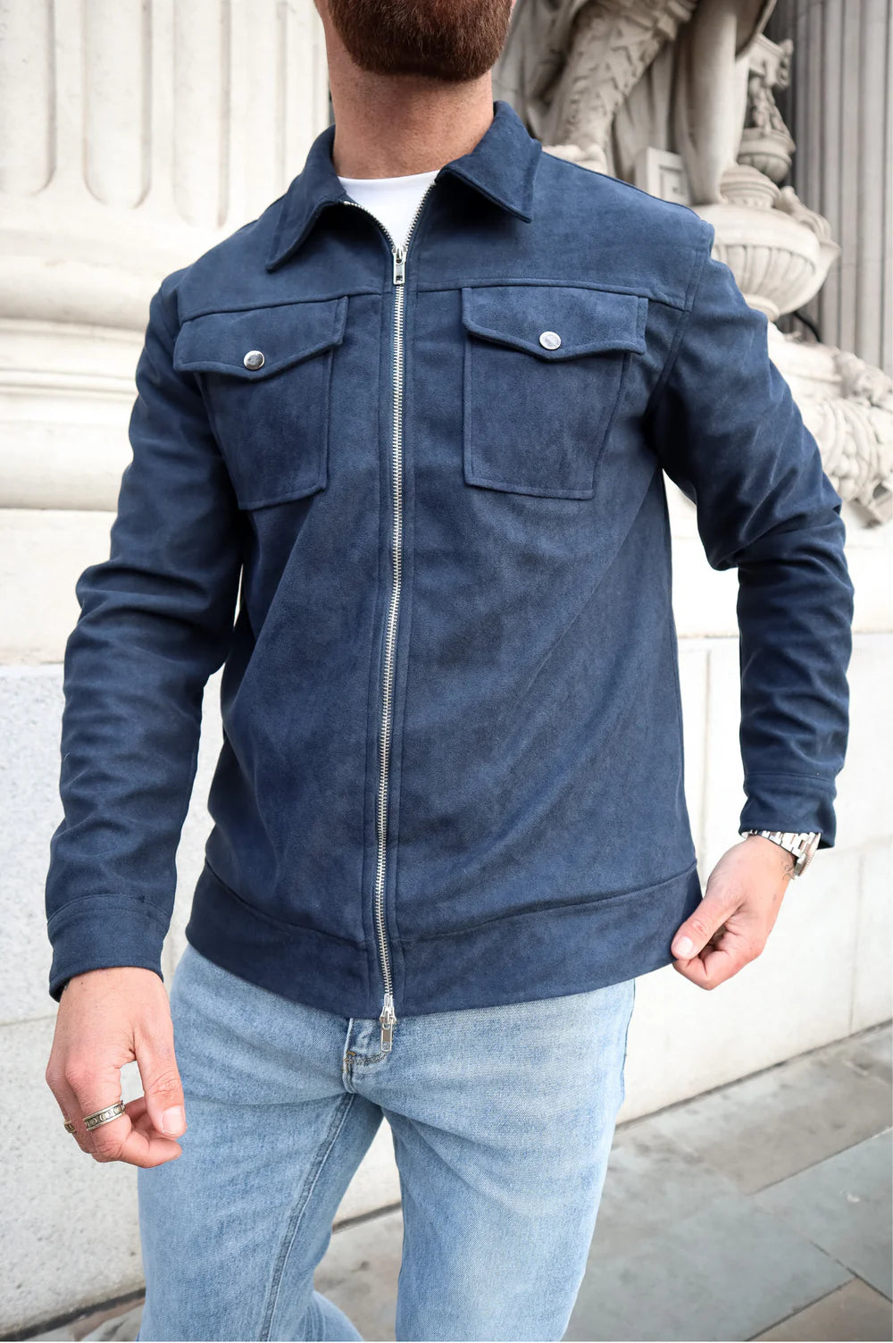 Ascot Suede Jacket