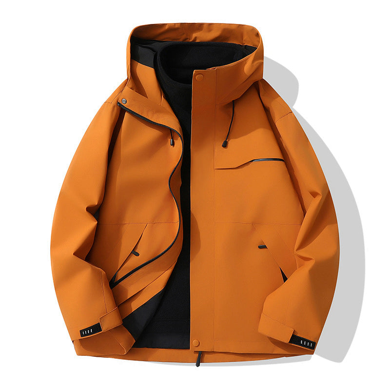 Varen Atelier Softshell Jacket with Detachable Fleece Lining